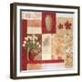 Vase Collage I-TC Chiu-Framed Art Print