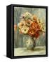 Vase d'Anemones-Pierre-Auguste Renoir-Framed Stretched Canvas