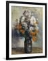Vase De Dahlias-Maximilien Luce-Framed Giclee Print