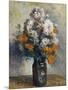 Vase De Dahlias-Maximilien Luce-Mounted Giclee Print