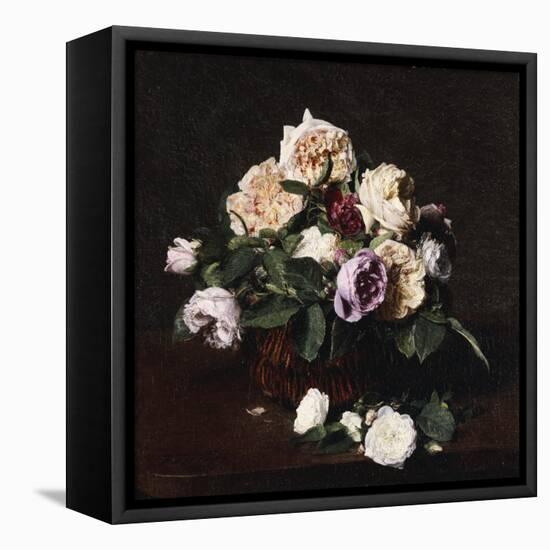 Vase de Fleurs, 1876-Henri Fantin-Latour-Framed Stretched Canvas