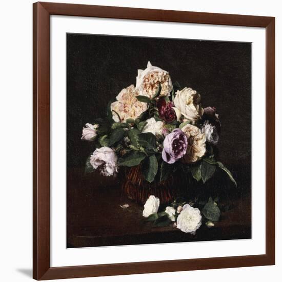 Vase de Fleurs, 1876-Henri Fantin-Latour-Framed Giclee Print