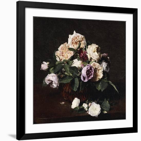 Vase de Fleurs, 1876-Henri Fantin-Latour-Framed Giclee Print