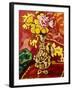 Vase De Fleurs, 1908 - 1910 (Oil on Canvas)-Louis Valtat-Framed Giclee Print