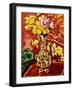 Vase De Fleurs, 1908 - 1910 (Oil on Canvas)-Louis Valtat-Framed Giclee Print