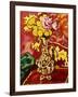 Vase De Fleurs, 1908 - 1910 (Oil on Canvas)-Louis Valtat-Framed Giclee Print