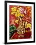 Vase De Fleurs, 1908 - 1910 (Oil on Canvas)-Louis Valtat-Framed Giclee Print