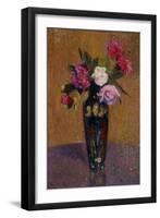 Vase de Fleurs, 1916-Henri Martin-Framed Giclee Print