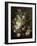 Vase de fleurs, raisins et pêches-Jan Frans van Dael-Framed Giclee Print