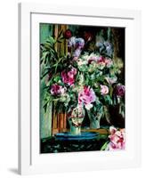 Vase de Fleurs-Pierre-Auguste Renoir-Framed Art Print
