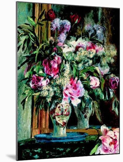 Vase de Fleurs-Pierre-Auguste Renoir-Mounted Art Print