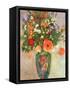 Vase De Fleurs-Odilon Redon-Framed Stretched Canvas
