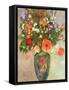 Vase De Fleurs-Odilon Redon-Framed Stretched Canvas