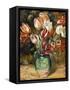 Vase de Fleurs-Pierre-Auguste Renoir-Framed Stretched Canvas