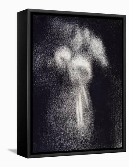 Vase de Fleurs-Georges Seurat-Framed Stretched Canvas