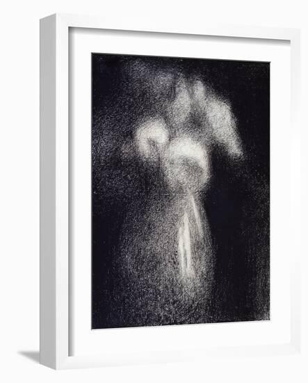 Vase de Fleurs-Georges Seurat-Framed Giclee Print