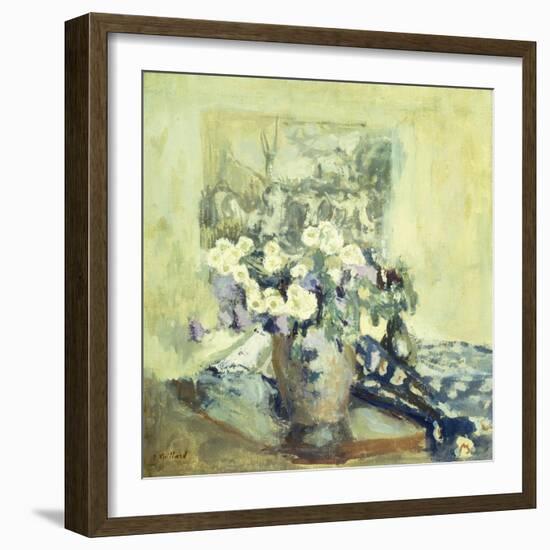 Vase de Fleurs-Edouard Vuillard-Framed Giclee Print