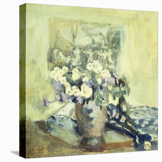 Vase de Fleurs-Edouard Vuillard-Stretched Canvas