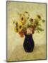 Vase de Fleurs-Odilon Redon-Mounted Premium Giclee Print