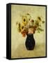 Vase de Fleurs-Odilon Redon-Framed Stretched Canvas