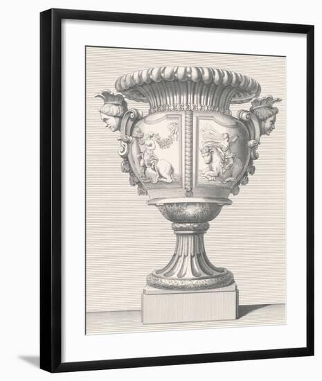 Vase de Marbre I-Antonio Coradini-Framed Art Print