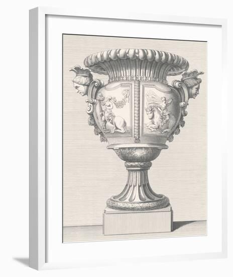 Vase de Marbre I-Antonio Coradini-Framed Art Print