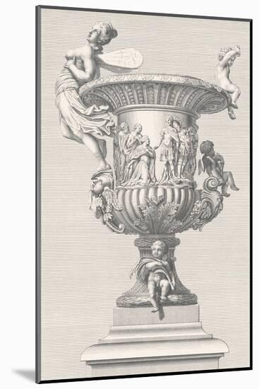 Vase de Marbre II-Antonio Coradini-Mounted Art Print