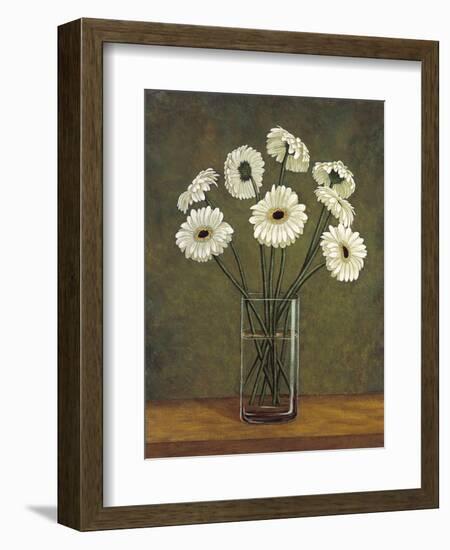 Vase de marguerite-Virginia Huntington-Framed Art Print