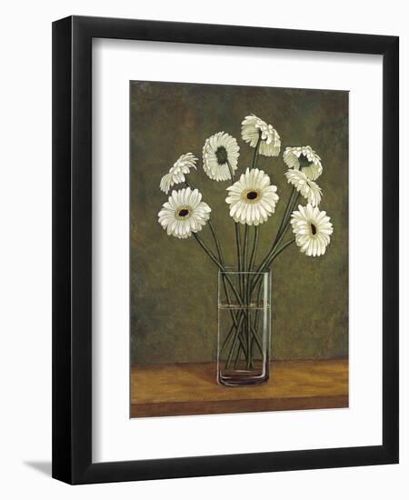 Vase de marguerite-Virginia Huntington-Framed Art Print