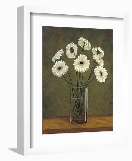 Vase de marguerite-Virginia Huntington-Framed Art Print