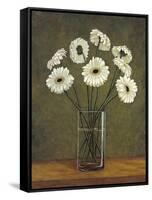 Vase de marguerite-Virginia Huntington-Framed Stretched Canvas