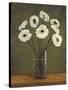 Vase de marguerite-Virginia Huntington-Stretched Canvas