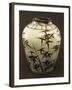 Vase Decorated with Bamboo, White Porcelain, Korea-null-Framed Giclee Print