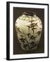 Vase Decorated with Bamboo, White Porcelain, Korea-null-Framed Giclee Print