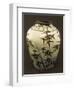 Vase Decorated with Bamboo, White Porcelain, Korea-null-Framed Giclee Print