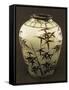 Vase Decorated with Bamboo, White Porcelain, Korea-null-Framed Stretched Canvas