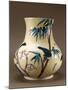 Vase Decorated with Chinese-Inspired Flowers and Birds-Joseph Wright of Derby-Mounted Giclee Print