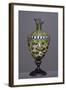 Vase Decorated with Polychrome Enamel, Barcelona, Late 16th Century, Spain, 16th Century-null-Framed Giclee Print