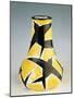 Vase Decorated with Stylized Swallows-null-Mounted Giclee Print