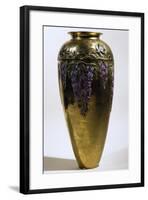 Vase Decorated with Wisteria, 1913-Jean Dunand-Framed Giclee Print