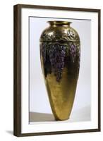 Vase Decorated with Wisteria, 1913-Jean Dunand-Framed Giclee Print