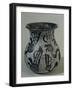Vase Engraved with Figures of Animals, from Aguada, Argentina, 650-850 A.D.-null-Framed Giclee Print
