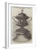 Vase Formed from a Portion of Shakespeare's Mulberry-Tree-null-Framed Giclee Print