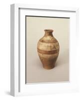 Vase from the Oppidum of Manching, Terracotta-null-Framed Giclee Print