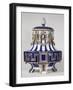 Vase grec à festons dit aussi Vase à médaillons-null-Framed Giclee Print