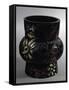 Vase in Black Glass, 1890-Ernesto Rayper-Framed Stretched Canvas