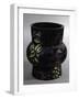 Vase in Black Glass, 1890-Ernesto Rayper-Framed Giclee Print