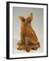 Vase in Shape of Croaking Frog, Ca 1885-null-Framed Giclee Print