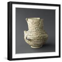 Vase inscrit-null-Framed Giclee Print