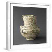 Vase inscrit-null-Framed Giclee Print